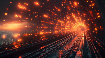 A giant antenna deep in an underground base sends _008