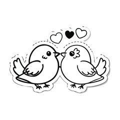 valentine day vector, clip art, cut out, doodle,