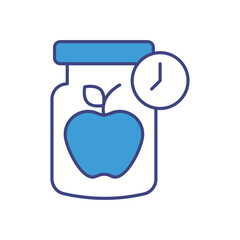 Food Preservation icon vector stock illustration