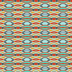 Abstract seamless colorful geometric wallpaper