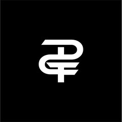 DGF Letter Initial Logo Design Template Vector Illustration