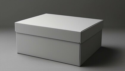 Naklejka premium closed box mockup