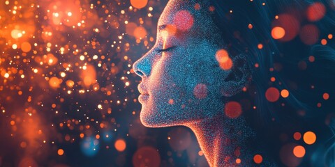 Cognitive enhancement strategies for creative mindset in digital abstract art