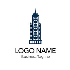 Obraz premium Logo Property Building Design Template