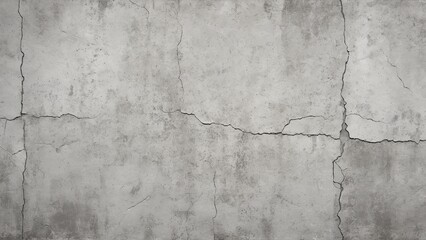 Fototapeta premium Seamless texture of raw concrete with subtle cracks and a weathered finish