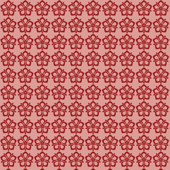 seamless pattern with flowers