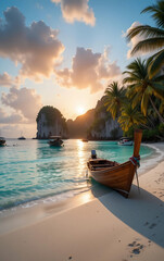 White Sand & Palm Trees