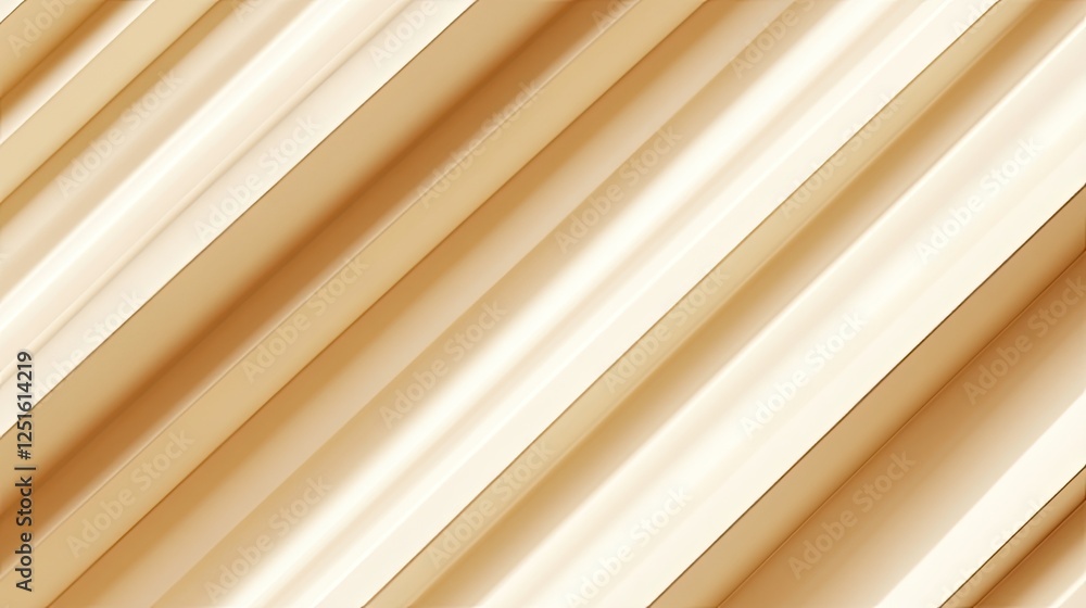 Poster elegant geometric golden beige background with angular lines and folded facets. light matte effect w