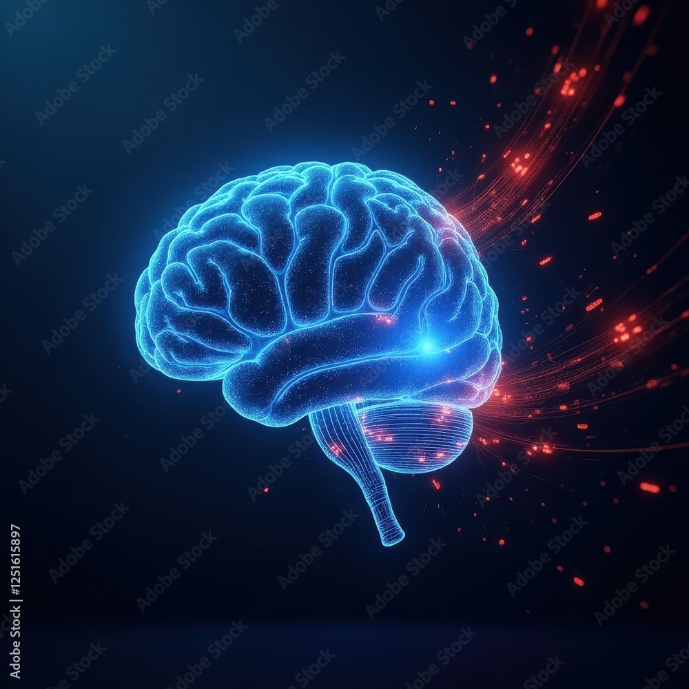 Poster exploring ai's role in enhancing cybersecurity through innovative neural network technologies