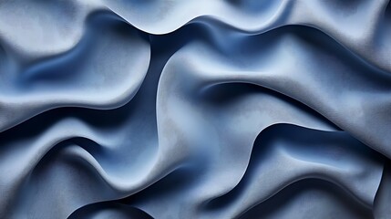 Obraz premium Wrinkled light blue fabric texture