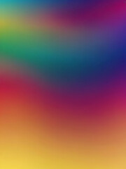 Obraz premium Rainbow with vibrant wallpaper a space abstract pattern colors smooth color image modern blue background. ai