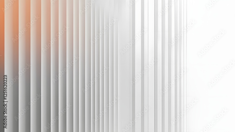 Aufkleber minimalist abstract geometric pattern with soft pastel colors and elegant curtain decor