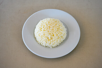 Traditional delicious Turkish food; Turkish style rice pilaf (Turkish name; Arpa sehriyeli. tavuk, kuru fasulyeli, pirinc pilavi). Cigerli, kavurmali, tereyagli nohut pilav.
