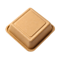 Eco-Friendly Square Sugarcane Pulp Food Container