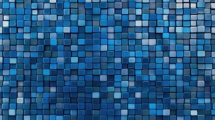 Blue cube wall texture background design