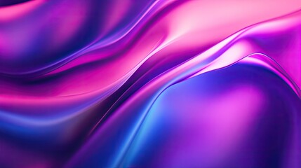 Fototapeta premium Royal purple satin with soft draping and a deep rich texture. Premium abstract background.