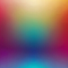 Obraz premium Rainbow with vibrant wallpaper a space abstract pattern colors smooth color image modern blue background. ai