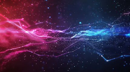 Obraz premium Futuristic Holographic Texture with Vibrant Colors and Dazzling Distortion Elements