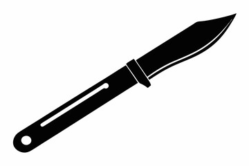 Fototapeta premium scalpel line art silhouette vector illustration