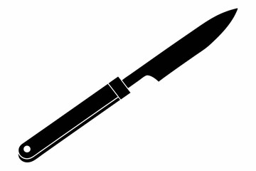scalpel line art silhouette vector illustration