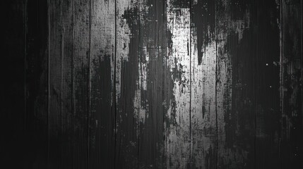 Fototapeta premium Grungy wood texture, dark background, vertical planks, distressed surface, design element