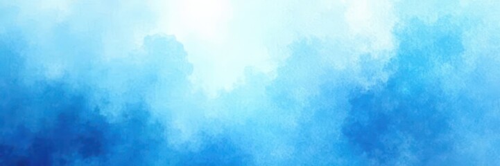 Subtle blue watercolor gradient, blurred edges, hue, element