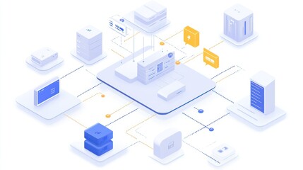 Secure Data Network Global Server Communication