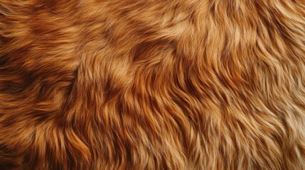 Naklejka premium Fur texture close-up nature photography warm environment macro viewpoint animal concept