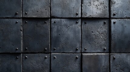 Industrial action on metal plates workshop environment textured surface high-contrast viewpoint for artistic exploration