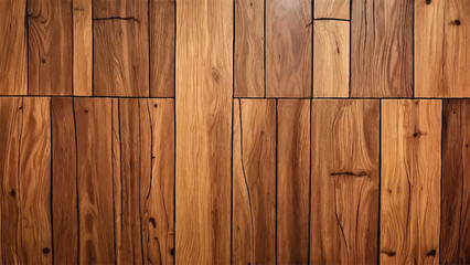 Naklejka premium Seamless wood texture. Plank wooden pattern. Wall and floor wood panorama background. 