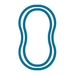 sanitary napkins color icon