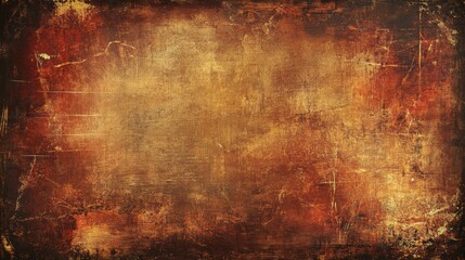 Obraz premium A dark and gritty grunge texture with rough scratches, distressed patterns, and uneven stains, creating a raw and edgy industrial feel