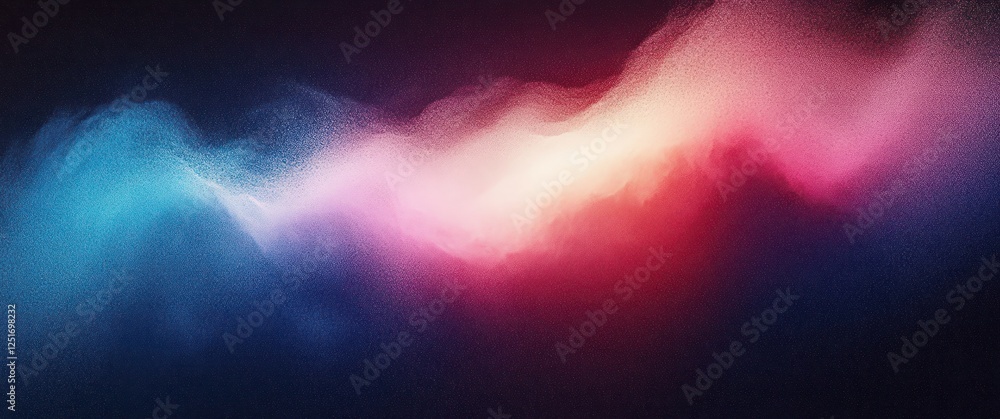 Poster abstract background with blue pink gradient glowing texture smooth design