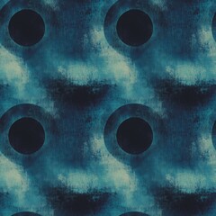 Blue abstract texture seamless pattern graphic design background. Digital raster bitmap illustration. Graphic design art. AI artwork.