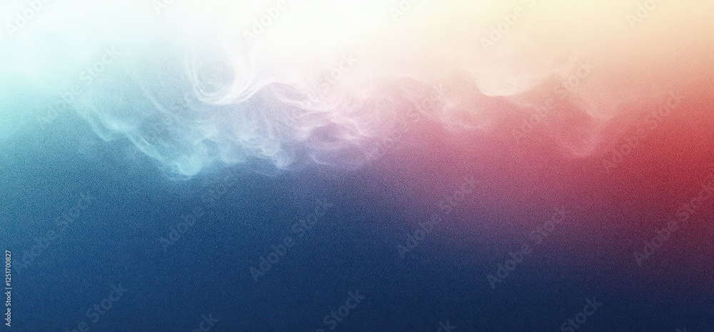 Poster serene gradient background soft pastel colors calming atmosphere abstract design