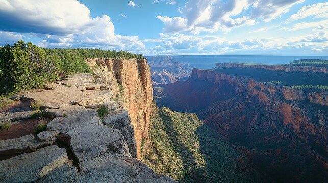 Breathtaking grand canyon viewpoint arizona landscape photography natural wonder daylight scenic beauty