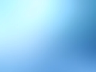 Obraz premium A smooth blue gradient evoking calm and tranquility, perfect for a serene backdrop.