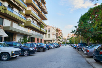 street in the city in Patras