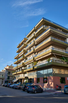 Patras town in Greece