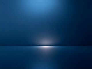 Obraz premium A serene night sky with a soft, ethereal glow on the horizon, evoking tranquility and calm.