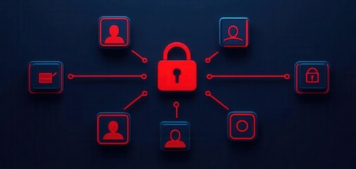 Fototapeta premium cyberbullying internet protection. Dynamic flowchart showing the process of identifying, reporting, and stopping cyberbullying through internet protection tools