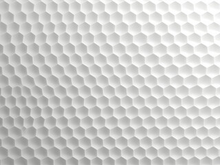 A seamless pattern of 3D cubes in white, creating a modern and geometric abstract background.