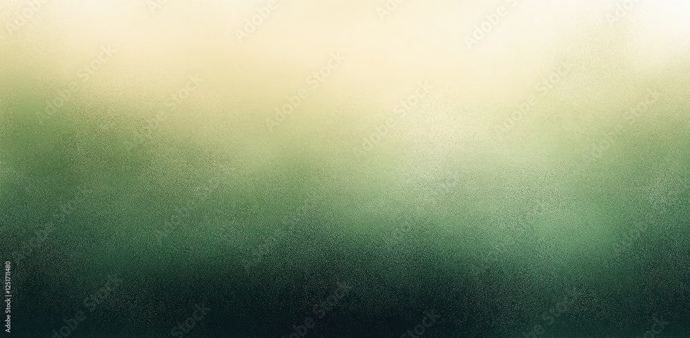 Poster abstract gradient background noise texture in soft green beige hues calm atmospheric design