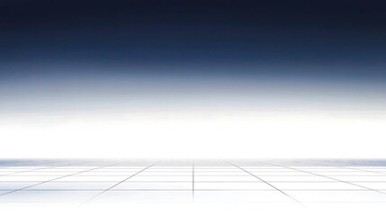 Empty Platform - Futuristic Scene