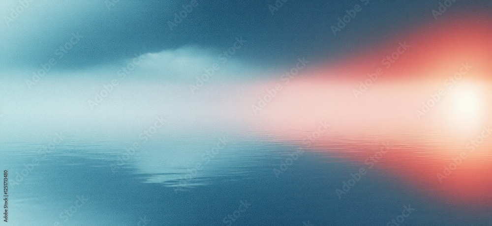 Aufkleber blue gray gradient background with noise texture for smooth abstract design and tranquil wallpaper