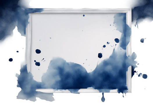 ink drawing pattern abstract water spot hand splash mockup blue grunge paper watercolor element illustration text paint art background frame dark stain brush design colours graphic stroke texture