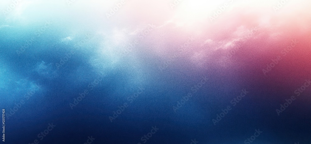 Aufkleber blue gradient noise background smooth textured abstract design for banner poster header