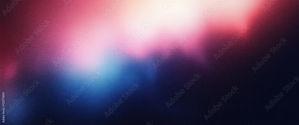 Poster abstract gradient background with soft blue and pink hues smooth texture glowing soft lighting effec