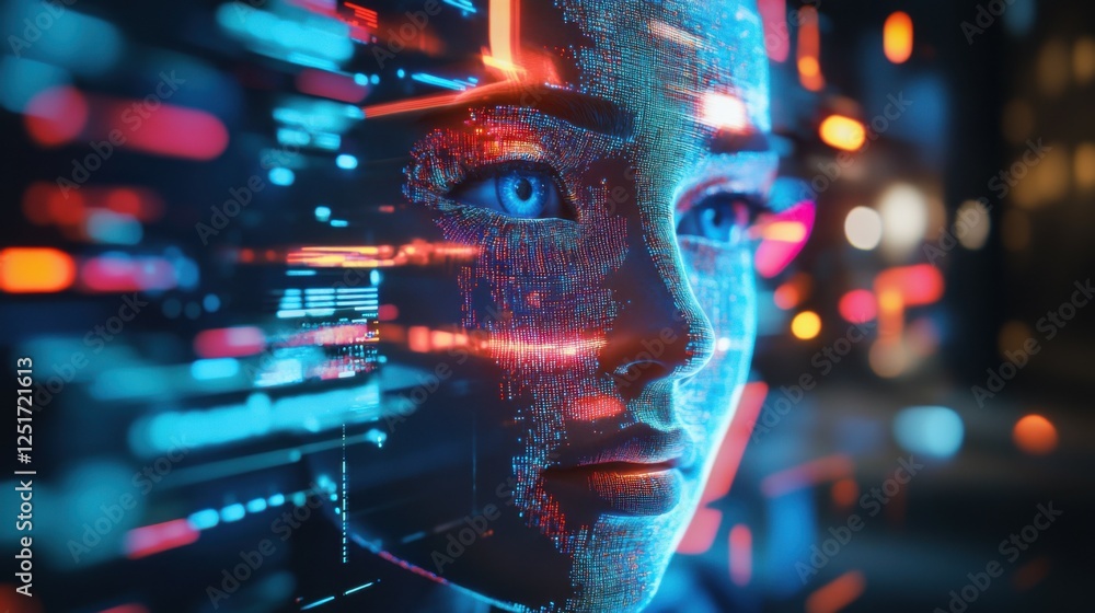 Poster ai processor with dynamic visual effects