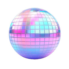 disco ball isolated on white